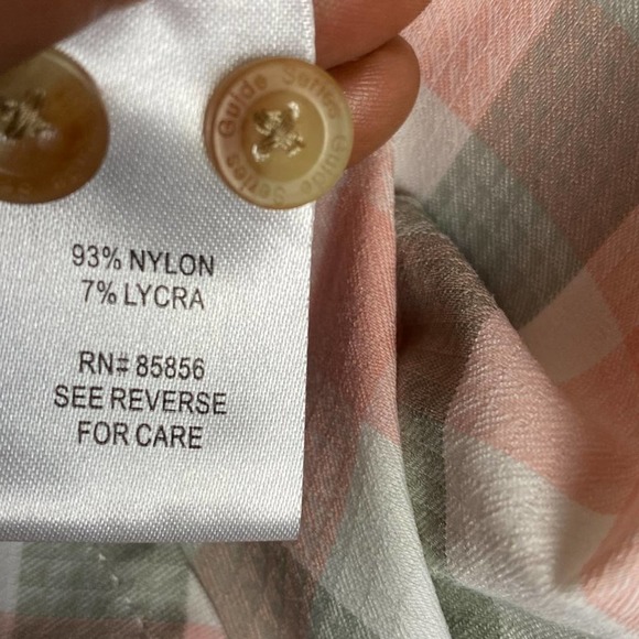 Guided Series Women's Grander Mountain Pink Long Sleeve Plaid Shirt - Picture 6 of 6